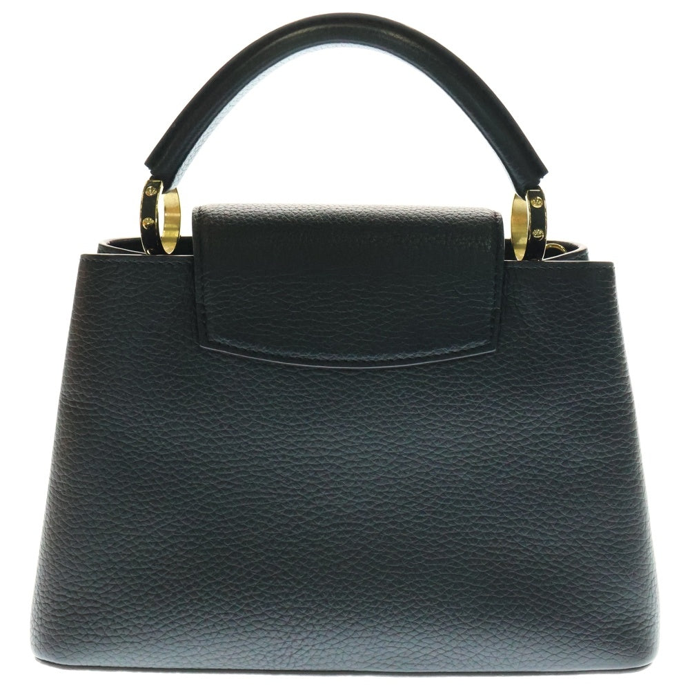 LOUIS VUITTON(ルイヴィトン) LV カプシーヌBB ノワール トリヨン 2WAY レザーハンドバッグ ショルダーバッグ ブラック レディース M94755