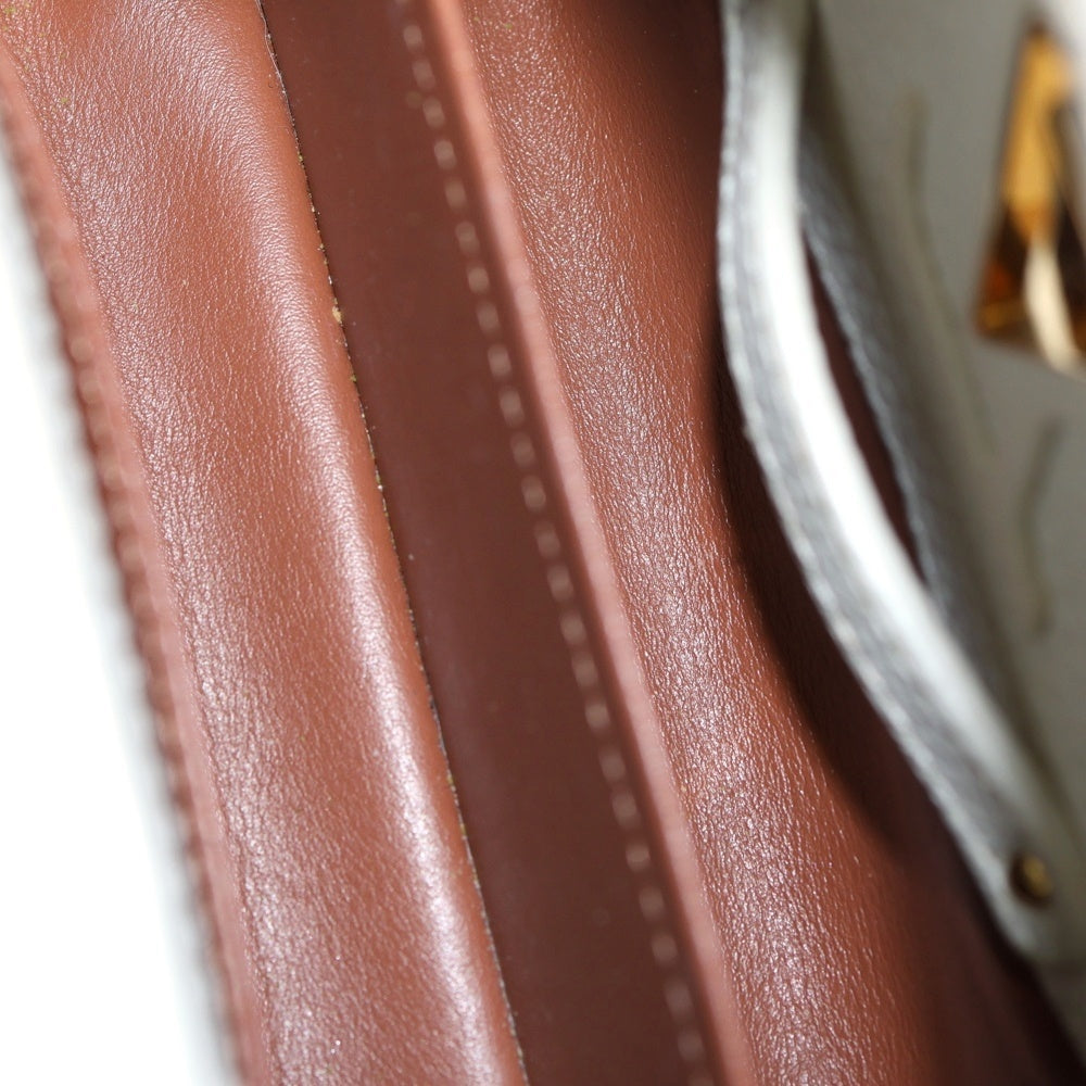 LOUIS VUITTON(ルイヴィトン) カプシーヌMINI トリヨン パテント コンビレザー 2WAY ハンド ショルダーバッグ ゴールド金具 マルチカラー ホワイト/ピンク M59864