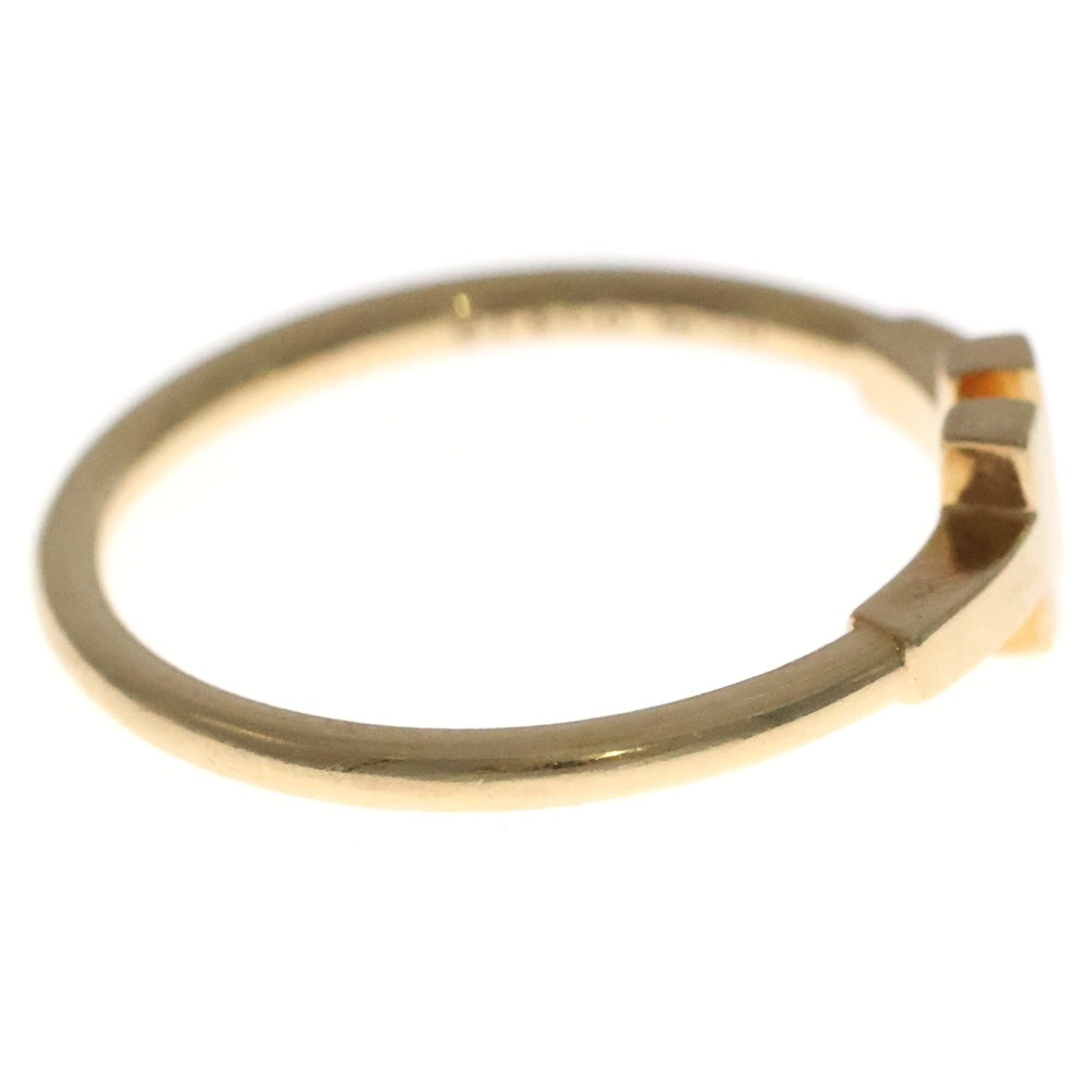 TIFFANY & Co.(ティファニー) Tワイヤー リング 指輪 Au750 K18 YG イエローゴールド