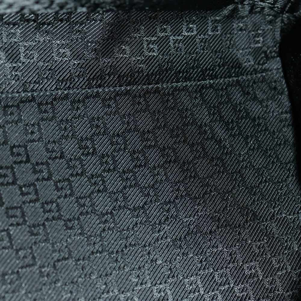 GUCCI(グッチ) スクエアG 2WAY ボストンバッグ ブラック ナイロン 114674