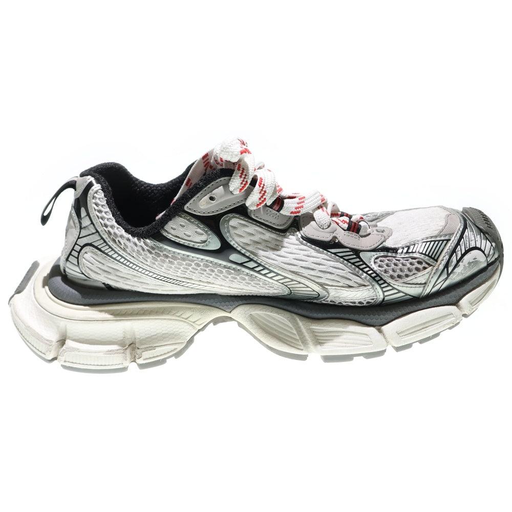 BALENCIAGA(バレンシアガ) 3XL SNEAKER スリーエックスエル ユーズド加工 メッシュ レースアップ ローカットシューズ スニーカー グレー/ホワイト 734734