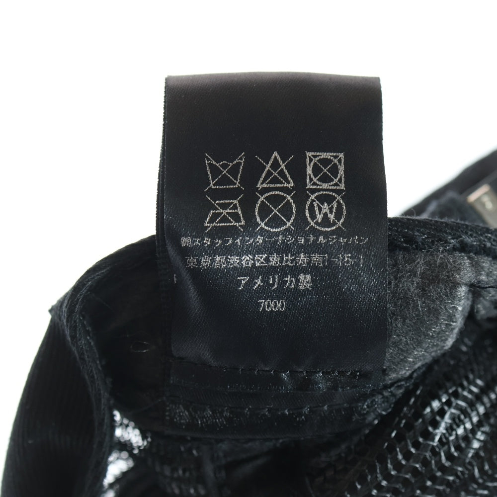 AMIRI(アミリ) STAR TRUCKER HAT キャップ スター ブラック コットン 帽子