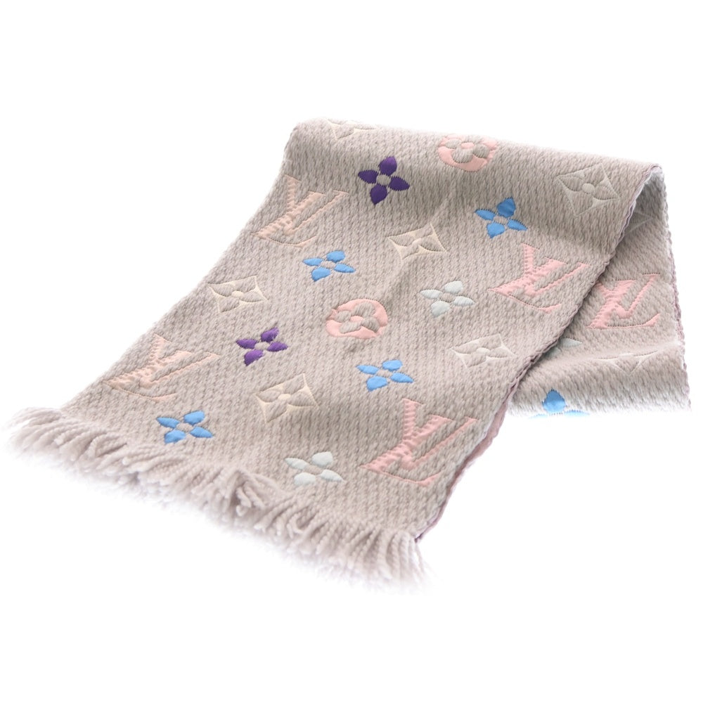 ルイヴィトン モノグラム エシャルプ ロゴマニア マフラー シルク混 LV LOUIS VUITTON(ルイヴィトン) エシャルプ ロゴマニア モノグラム