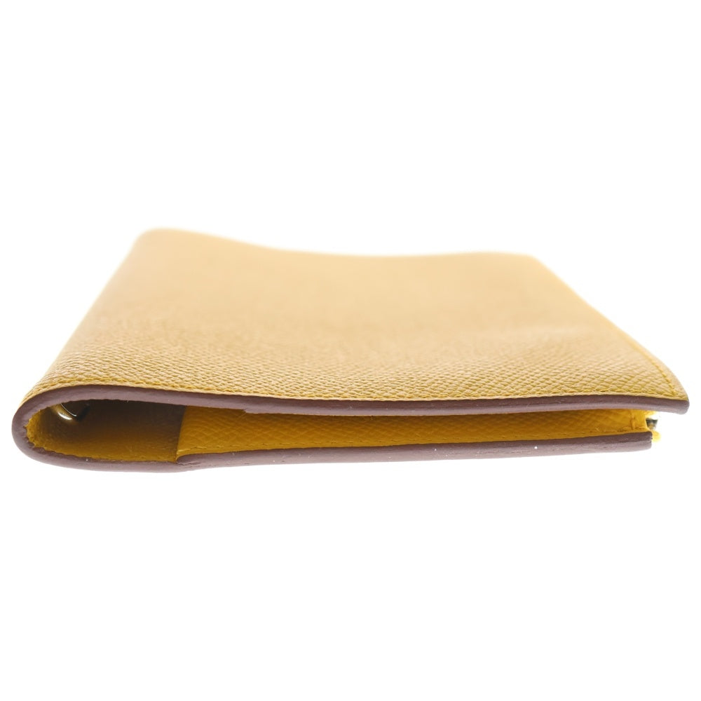 HERMES(エルメス) アジェンダ ヴィジョン 手帳カバー ブックカバー イエロー系 エプソン Y刻印