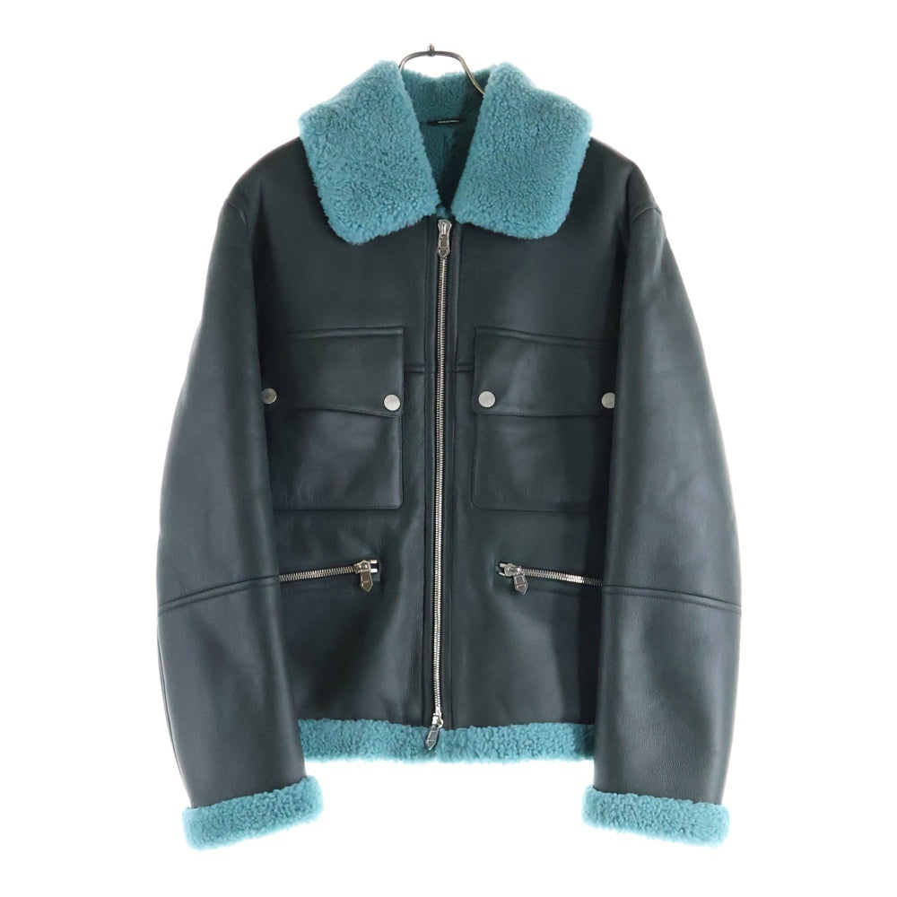 HERMES(エルメス) セリエボタン ムートン ラムレザー ボアライニング