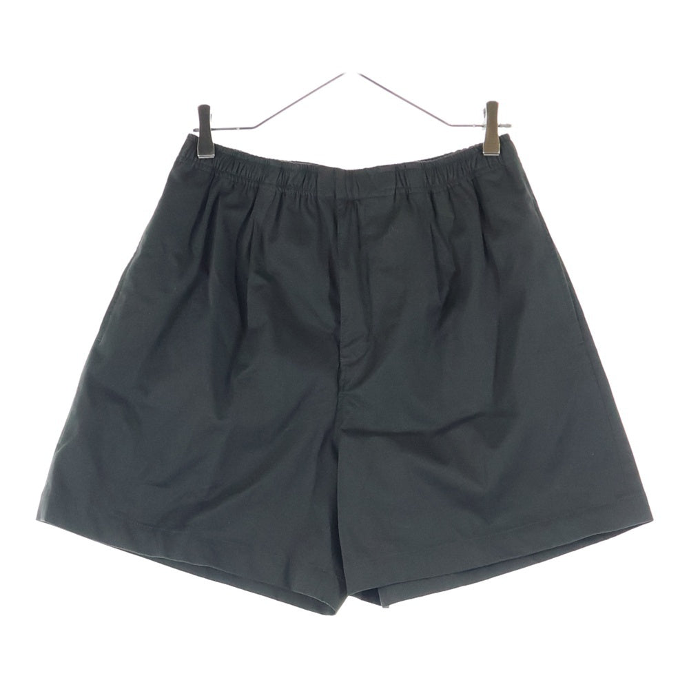 HERMES(エルメス) コットンツイル ドローストリング ハーフ ショート パンツ ショーツ ダークグレー/ブラック レディース