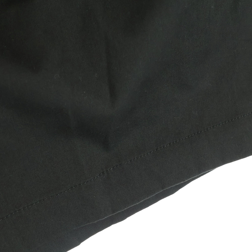 HERMES(エルメス) コットンツイル ドローストリング ハーフ ショート パンツ ショーツ ダークグレー/ブラック レディース