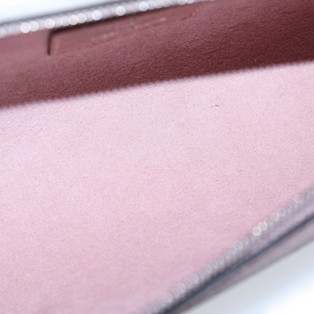 LOUIS VUITTON(ルイヴィトン) トゥルース エリザベット モノグラム マヒナ パンチングレザー マグノリア ペンケース シルバー金具 ピンク GI0397 レディース