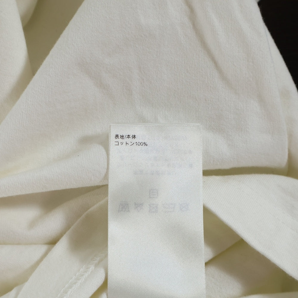 LOUIS VUITTON(ルイヴィトン) 24SS エンボス LVロゴ クルーネック 半袖Tシャツ カットソー ホワイト RM241 QDT3 HNY55W