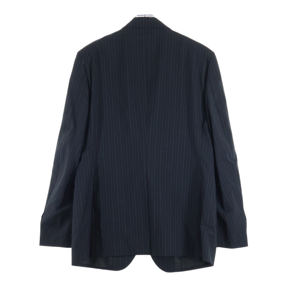 DOLCE & GABBANA(ドルチェアンドガッバーナ) シングル セットアップ ストライプ ブラック ウール