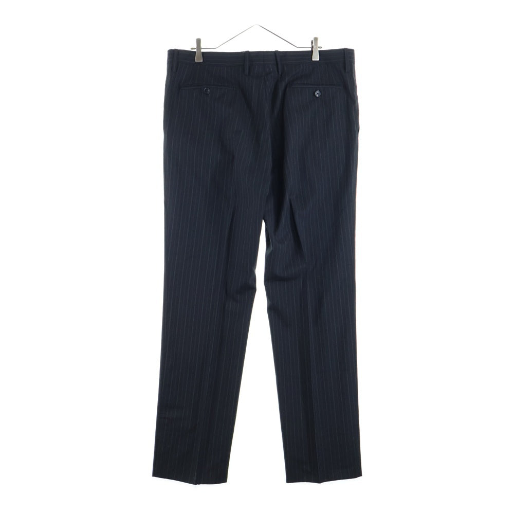 DOLCE & GABBANA(ドルチェアンドガッバーナ) シングル セットアップ ストライプ ブラック ウール