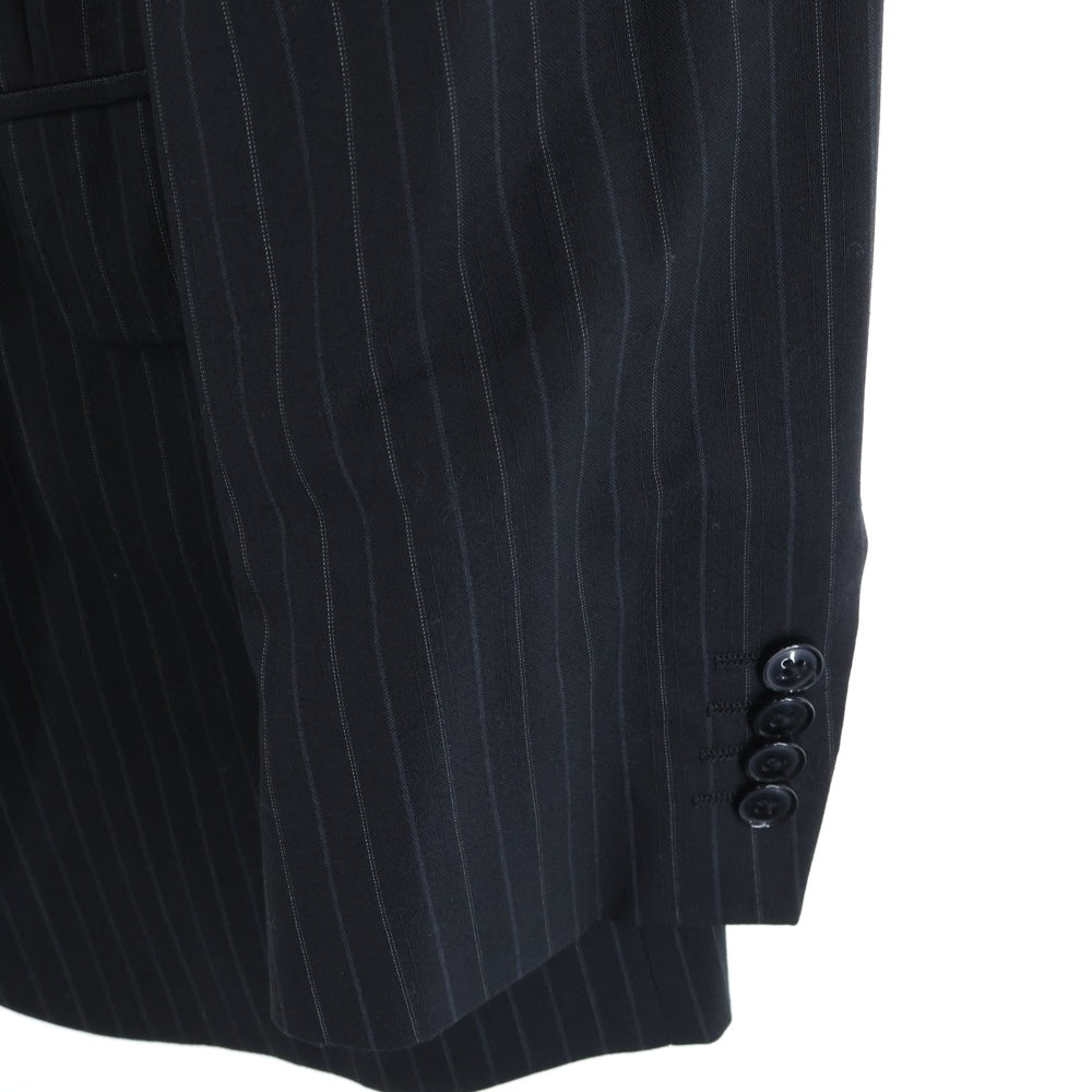 DOLCE & GABBANA(ドルチェアンドガッバーナ) シングル セットアップ ストライプ ブラック ウール