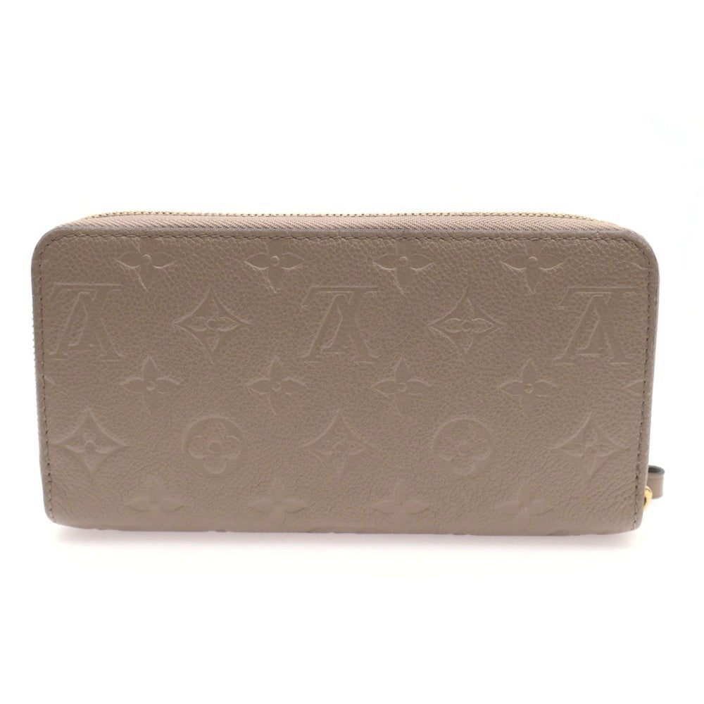 LOUIS VUITTON(ルイヴィトン) アンプラント ジッピーウォレット ロングウォレット 長財布 ベージュ レザー M69034 ゴールド金具 レディース