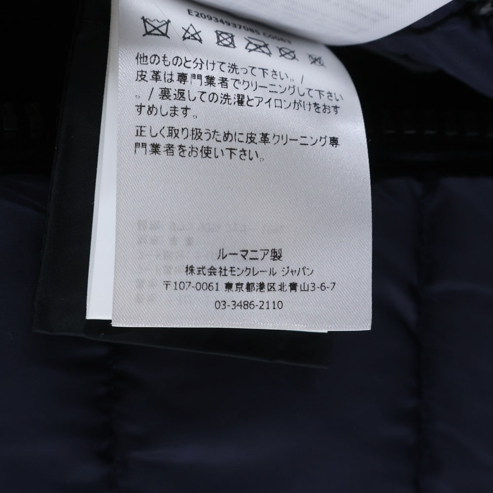 MONCLER(モンクレール) 19AW TALEV タレヴ ダウンジャケット コート ネイビー レディース E20934937085 C0063