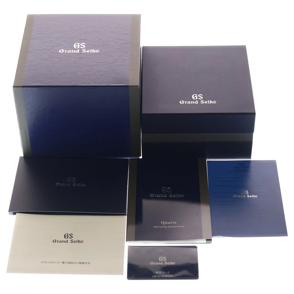 GRAND SEIKO(グランドセイコー) SBGA299 スプリングドライブ 白文字盤 SS/AT ステンレス 自動巻き 腕時計