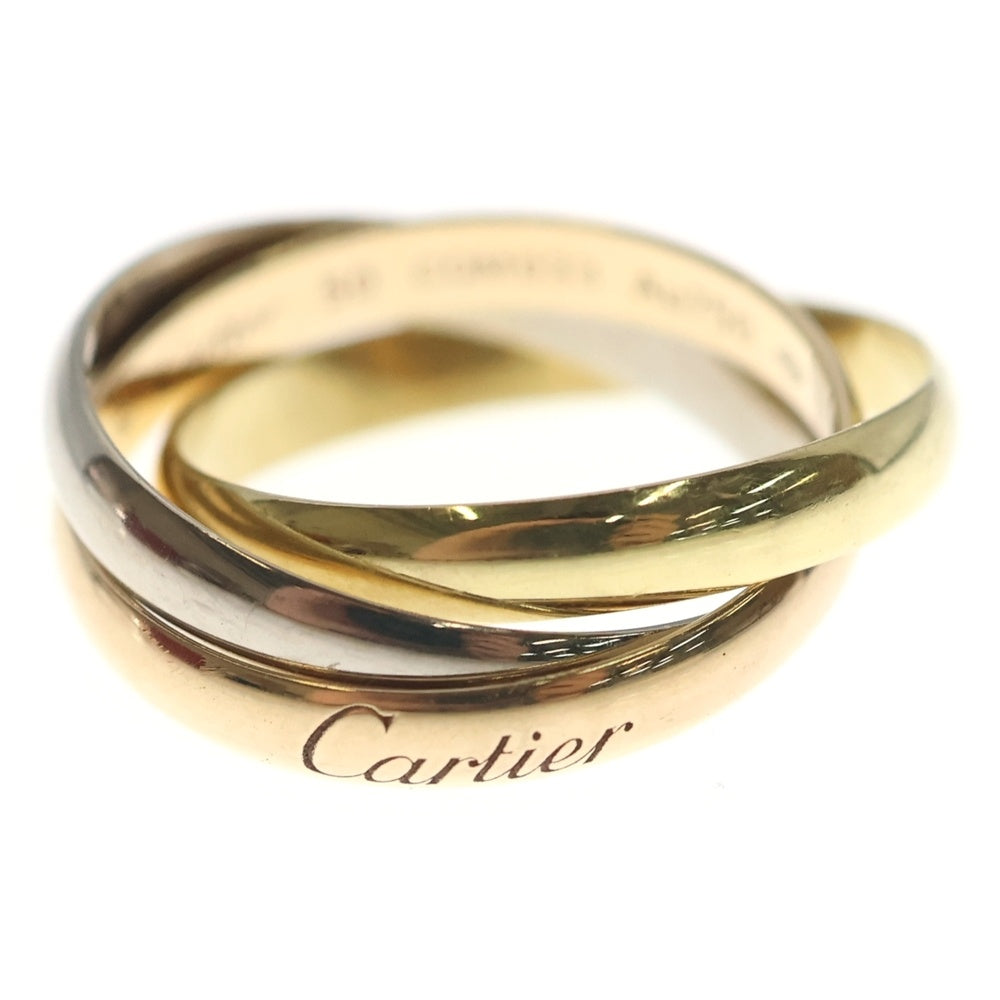 Cartier(カルティエ) トリニティ リング Au750 K18 YG/PG/WG スリーカラー 指輪 レディース
