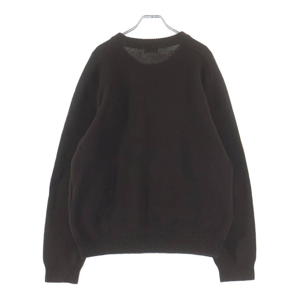 CELINE(セリーヌ) トリオンフ 長袖ニット ブラウン #L 2AC85048T