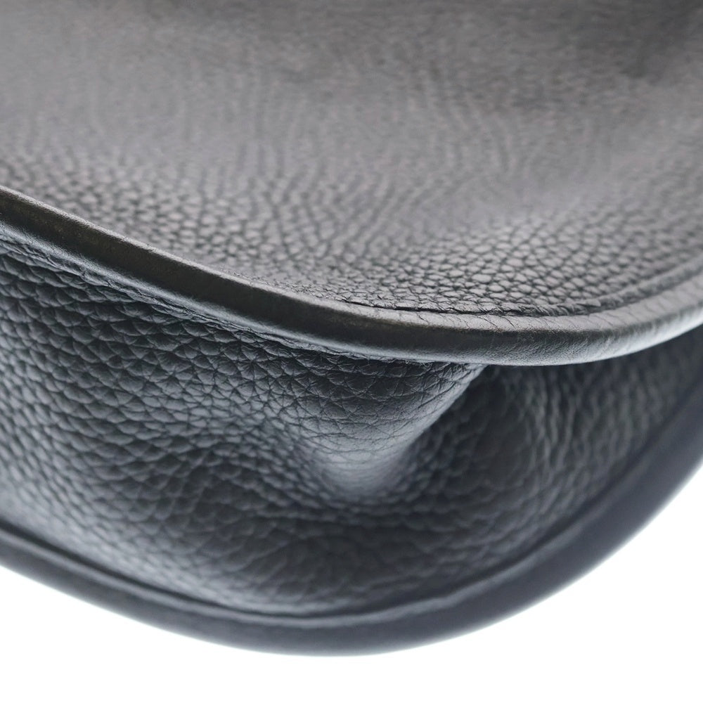 HERMES(エルメス) エブリン PM ショルダーバッグ ブラック トリヨン レザー □H刻印 シルバー金具 レディース
