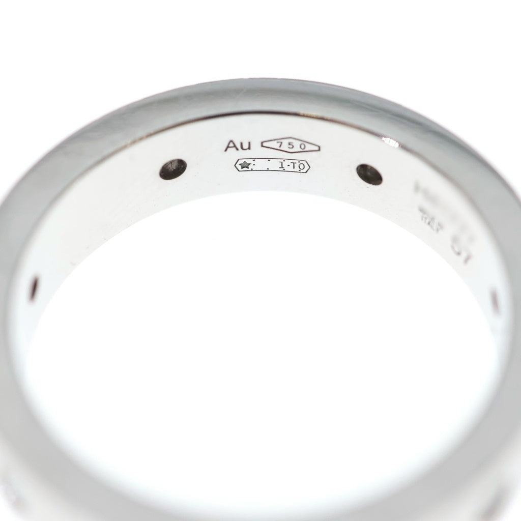 BVLGARI(ブルガリ) ローマンソルベ ダイヤリング Au750 K18 WG ホワイトゴールド 指輪