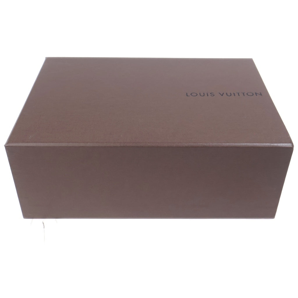 LOUIS VUITTON(ルイヴィトン) モノグラムデニム ストラップ ヒール サンダル シューズ インディゴ/レッド レディース CL0035