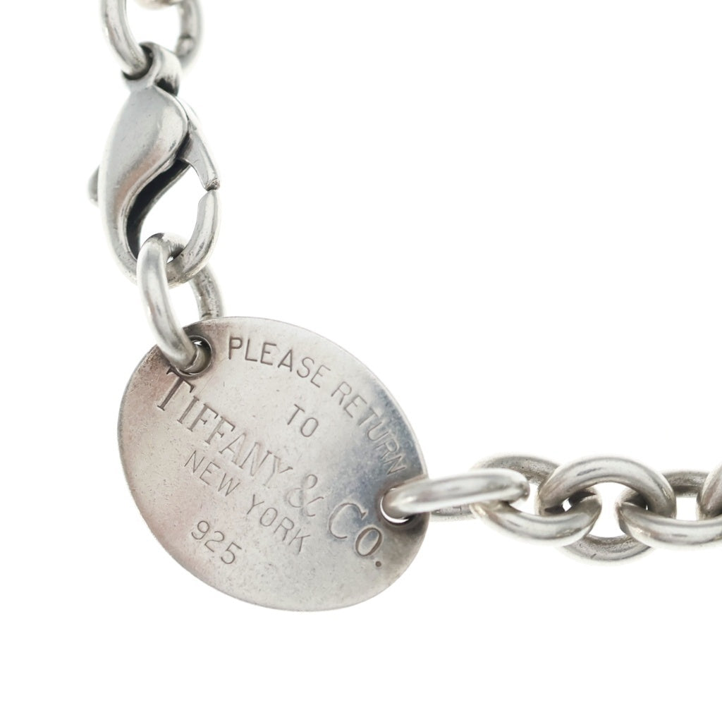 TIFFANY & Co.(ティファニー) リターントゥティファニー オーバルタグ チェーンネックレス ペンダント シルバー Ag925