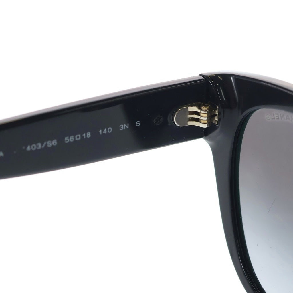 CHANEL(シャネル) ココマーク サングラス メガネ 眼鏡 アイウェア ブラック 5477ーA レディース