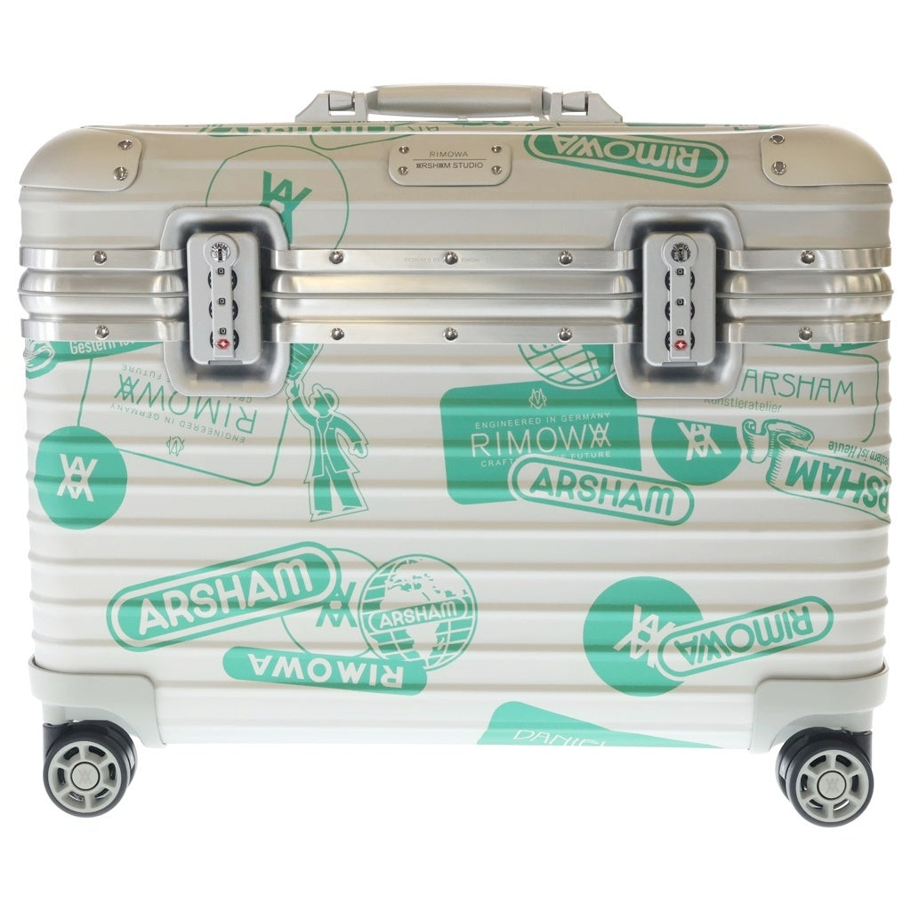 RIMOWA(リモワ) × ダニエル・アーシャム イローデッド スーツケース キャリーバッグ トラベルバッグ シルバー