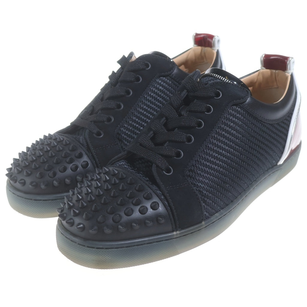 CHRISTIAN LOUBOUTIN(クリスチャンルブタン) スタッズ ローカットスニーカー ブラック #41