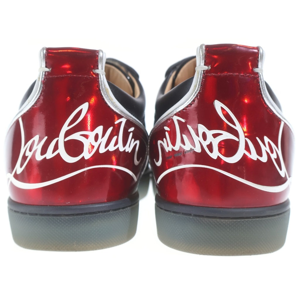 CHRISTIAN LOUBOUTIN(クリスチャンルブタン) スタッズ ローカットスニーカー ブラック #41