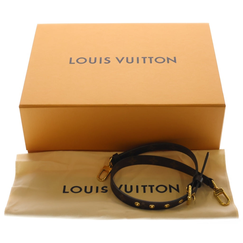 LOUIS VUITTON(ルイヴィトン) モノグラム パラスM 2WAYハンドバッグ ショルダーバッグ ブラウン×ブラック レザー×PVC M41064 ゴールド金具 レディース