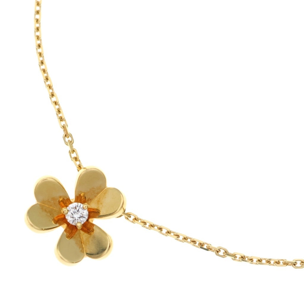 Van Cleef & Arpels(ヴァンクリーフアンドアーペル) フリヴォル ミニ 1PD ダイヤ Au750 K18YG ネックレス イエローゴールド VCARP0J100 レディース