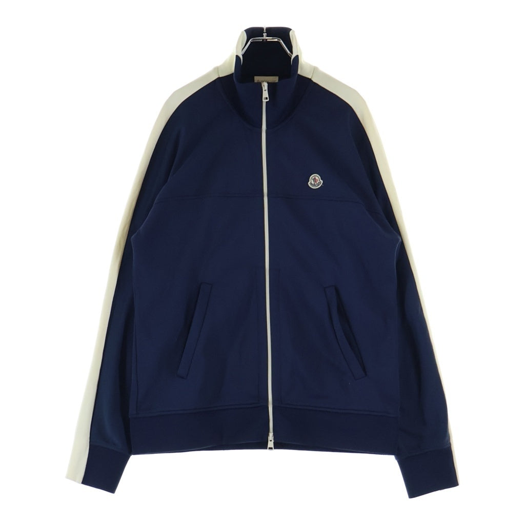 MONCLER(モンクレール) MAGLIA CARDIGAN マグリア ジップアップトラックジャケット ジャージ ロゴ ネイビー C10918409600