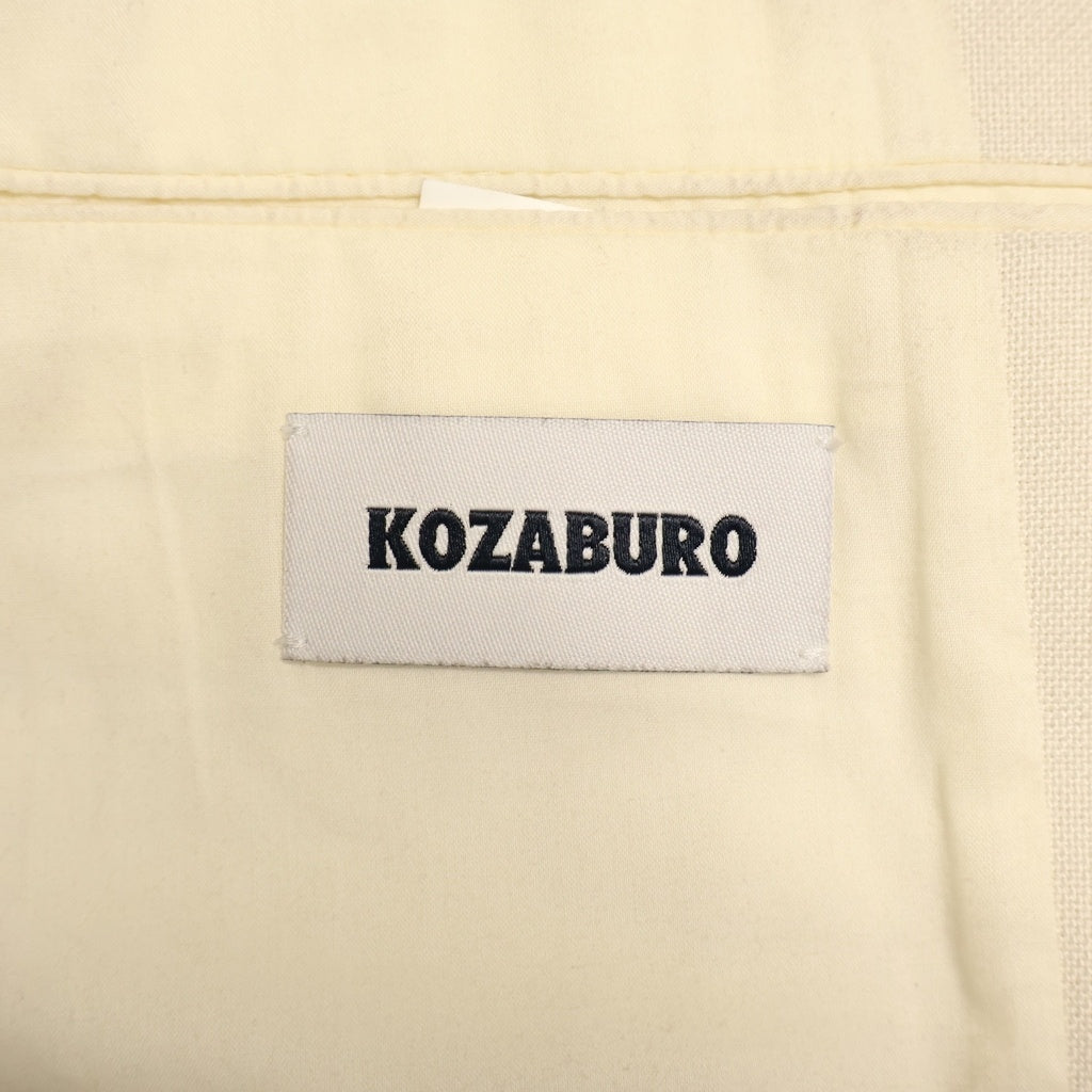 NO BRAND(ノーブランド) HOPSACK NEW JACKET ホップサック ニュー ジャケット ポリエステル×コットン テーラードジャケットトラウザーズパンツ セットアップ TC-107-A P-114
