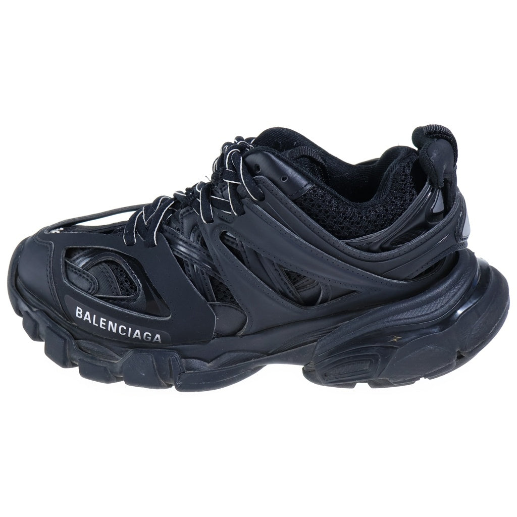 BALENCIAGA(バレンシアガ) トラック スニーカー ブラック メッシュ×レザー 542436 レディース