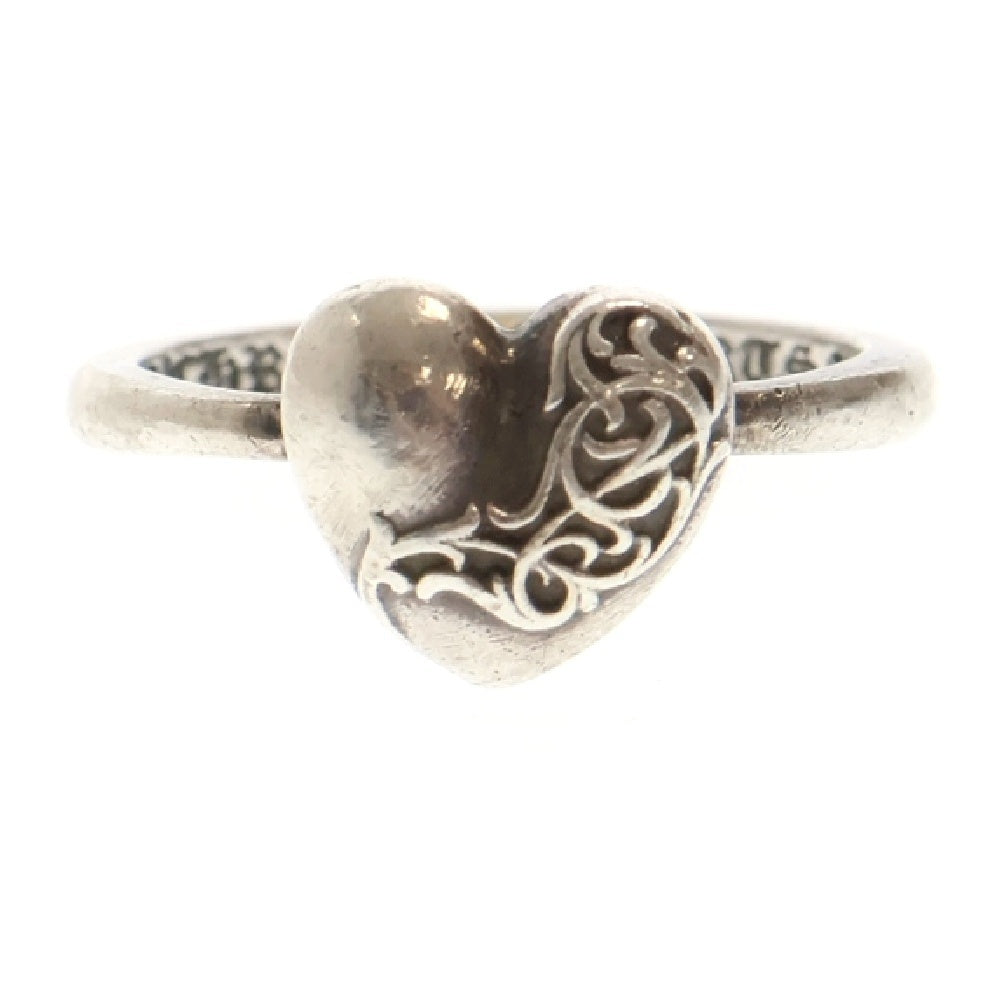 CHROME HEARTS(クロムハーツ) BUBBLGM HEART バブルガム ハート リング 925 シルバー