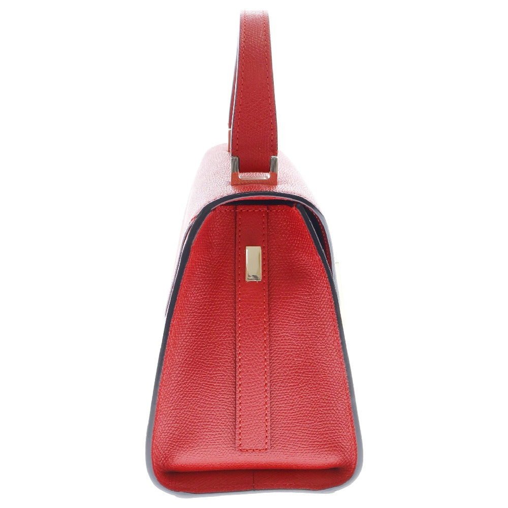 Valextra(ヴァレクストラ) ショルダーバッグ マイクロ イジィデ ミニ レッド レザー 2WAY ショルダーバッグ ハンドバッグ
