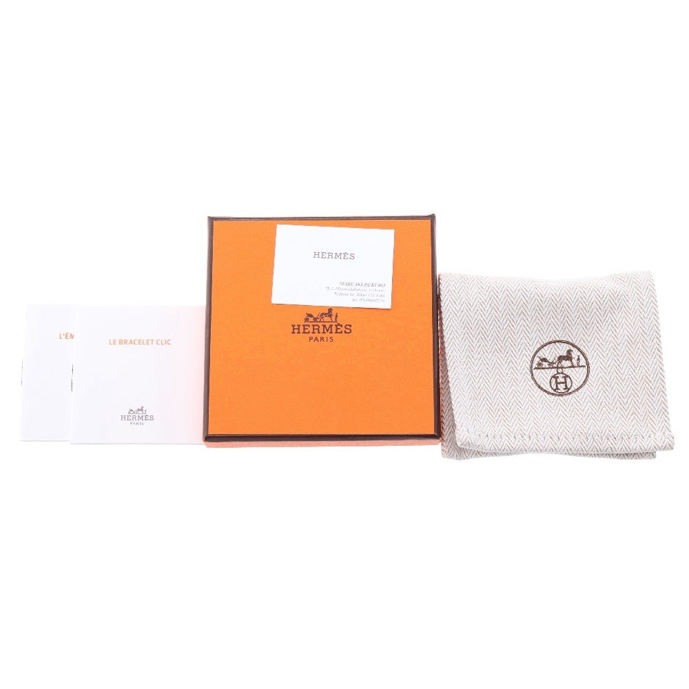 HERMES(エルメス) クリックH バングル ソーブラック メタル ブレスレット クリック クラック