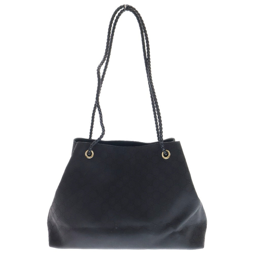 GUCCI(グッチ) GG トートバッグ ブラック ナイロン 肩掛けバッグ ハンドバッグ アウトレット 419689