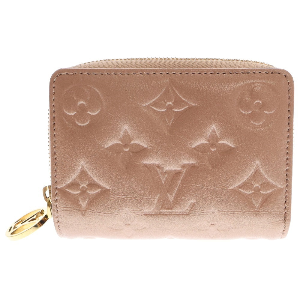 LOUIS VUITTON(ルイヴィトン) モノグラム ポルトフォイユルー ローズゴールド コインケース コンパクトウォレット 二つ折り財布 ピンク M81996 RFID