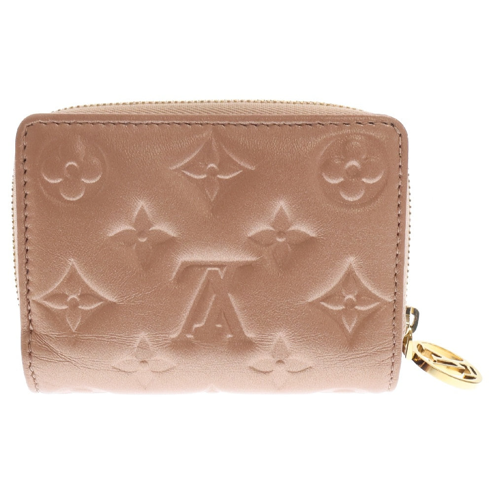 LOUIS VUITTON(ルイヴィトン) モノグラム ポルトフォイユルー ローズゴールド コインケース コンパクトウォレット 二つ折り財布 ピンク M81996 RFID