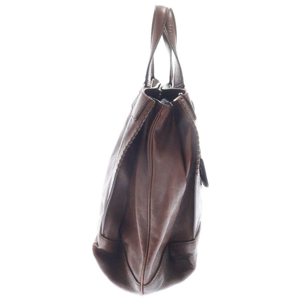 CELINE(セリーヌ) 2WAY ショルダーバッグ ハンドバッグ ブラウン