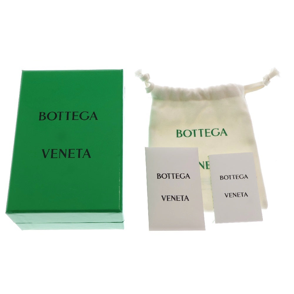 BOTTEGA VENETA(ボッテガヴェネタ) ボッテガヴェネタ カセット 二つ折り財布 グリーン レザー コンパクトウォレット