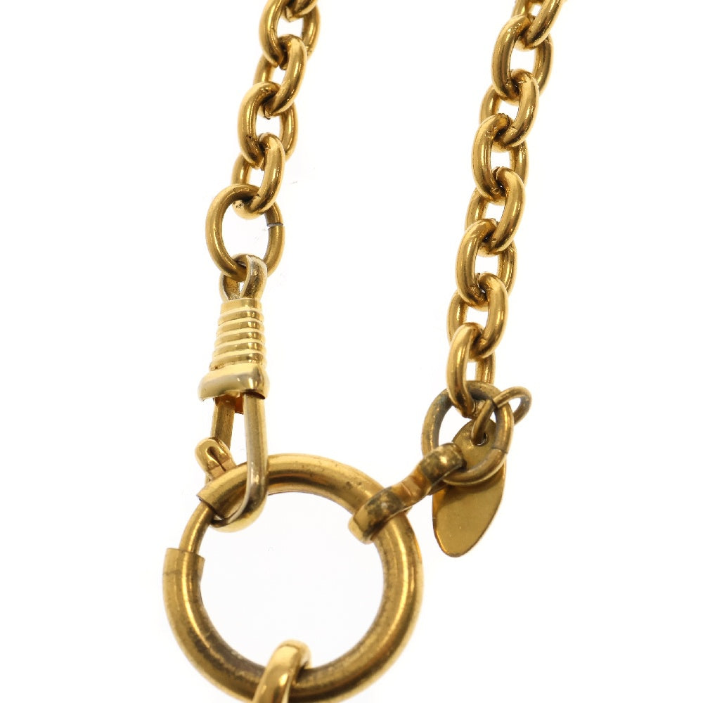 CHANEL(シャネル) ココマーク ひし形 ネックレス ゴールド GP マメ有 ペンダント アクセサリー
