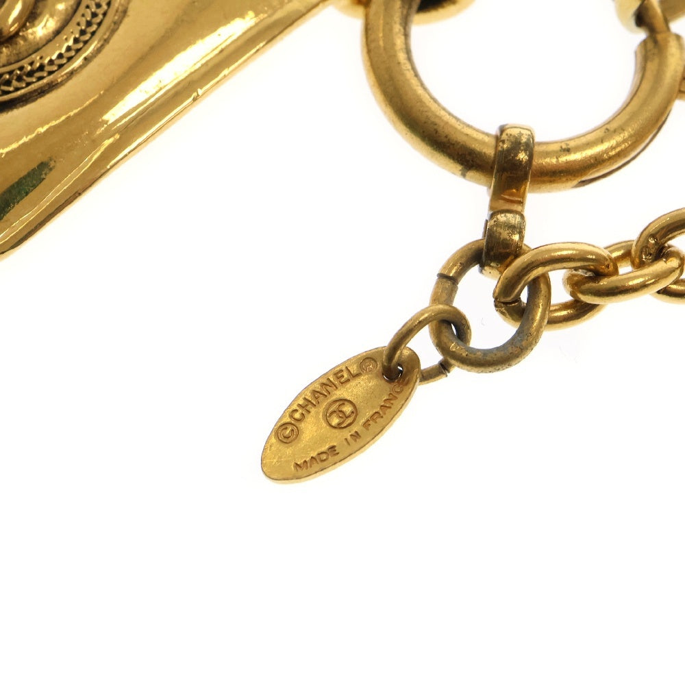CHANEL(シャネル) ココマーク ひし形 ネックレス ゴールド GP マメ有 ペンダント アクセサリー