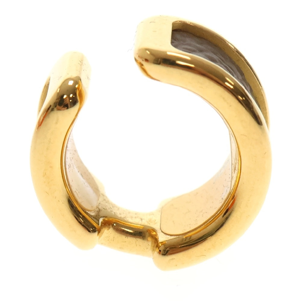 HERMES(エルメス) オランプPM イヤーカフ ベージュ系 エプソン GP ゴールド アクセサリー