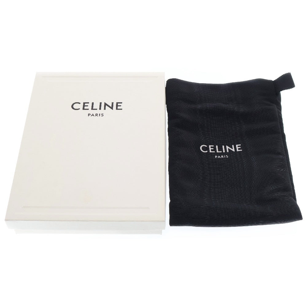 CELINE(セリーヌ) トリオンフ ショルダーコインケース コインパース ブラウン×ブラック PVC ポーチ