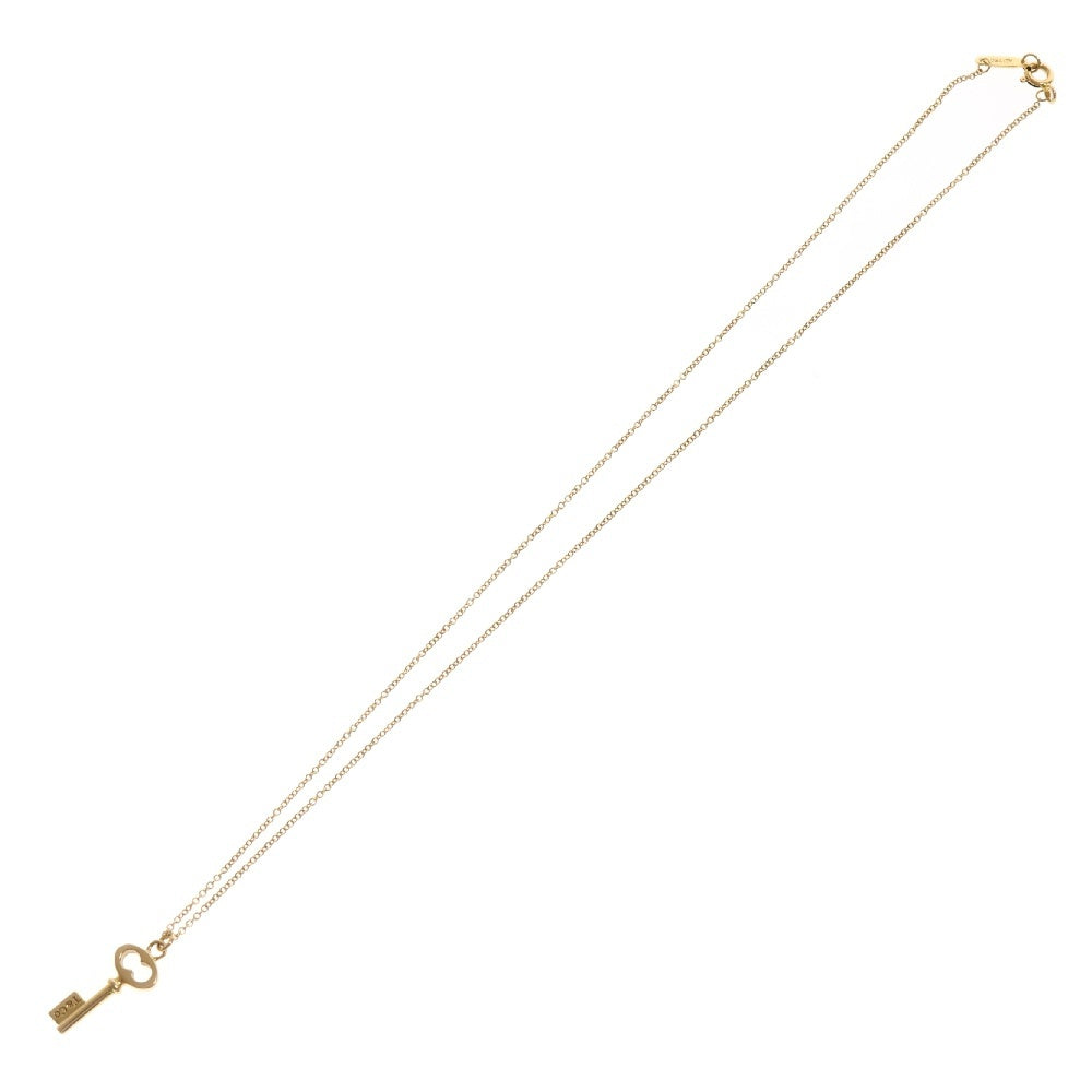 TIFFANY & Co.(ティファニー) オーバルキーネックレス K18YG イエローゴールド ペンダントアクセサリー ジュエリー