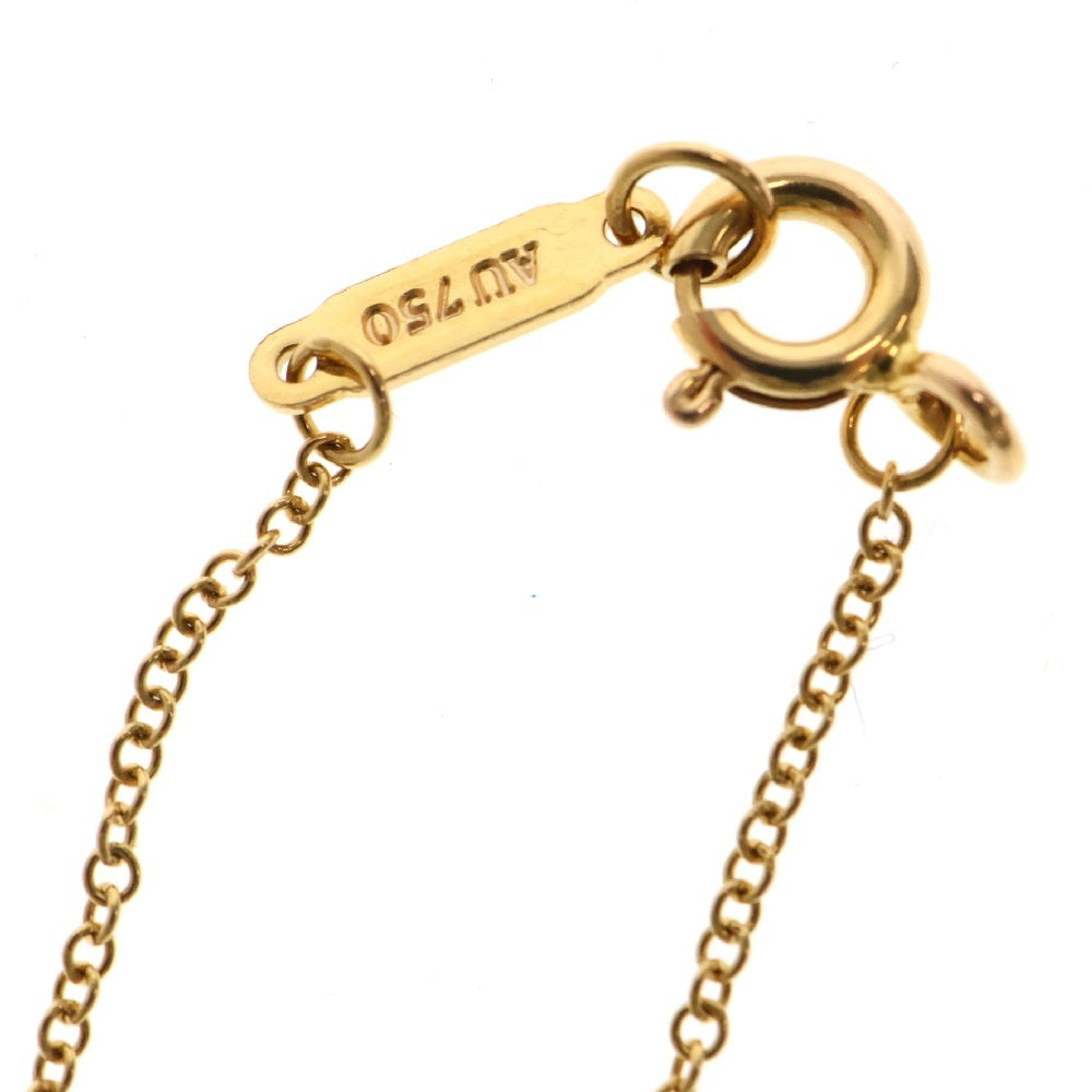 TIFFANY & Co.(ティファニー) オーバルキーネックレス K18YG イエローゴールド ペンダントアクセサリー ジュエリー