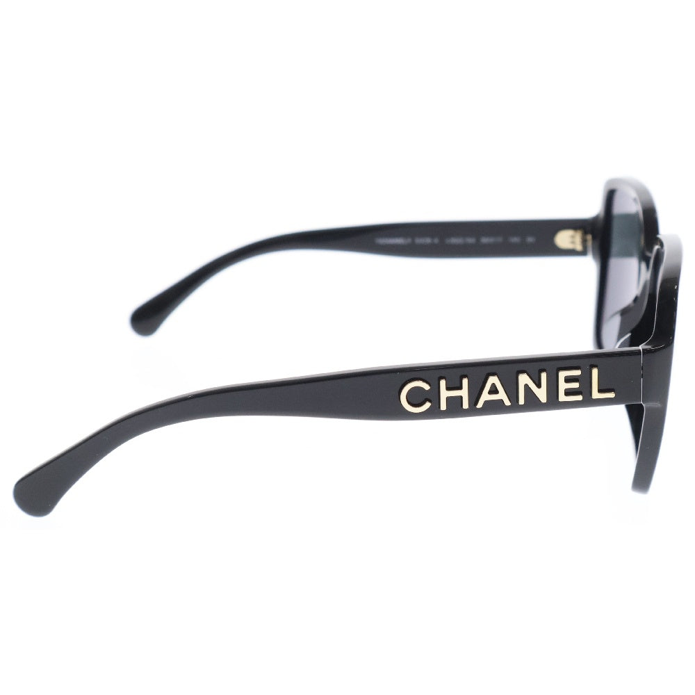 CHANEL(シャネル) スクエア サングラス ブラック メガネ アセテート 56□17 アイウェア