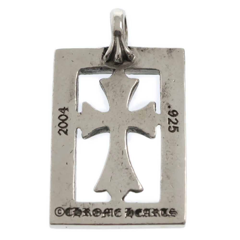 CHROME HEARTS(クロムハーツ) FRMD OPN BBYFAT フレームドオープンベイビーファット ペンダントトップ シルバー BCA274